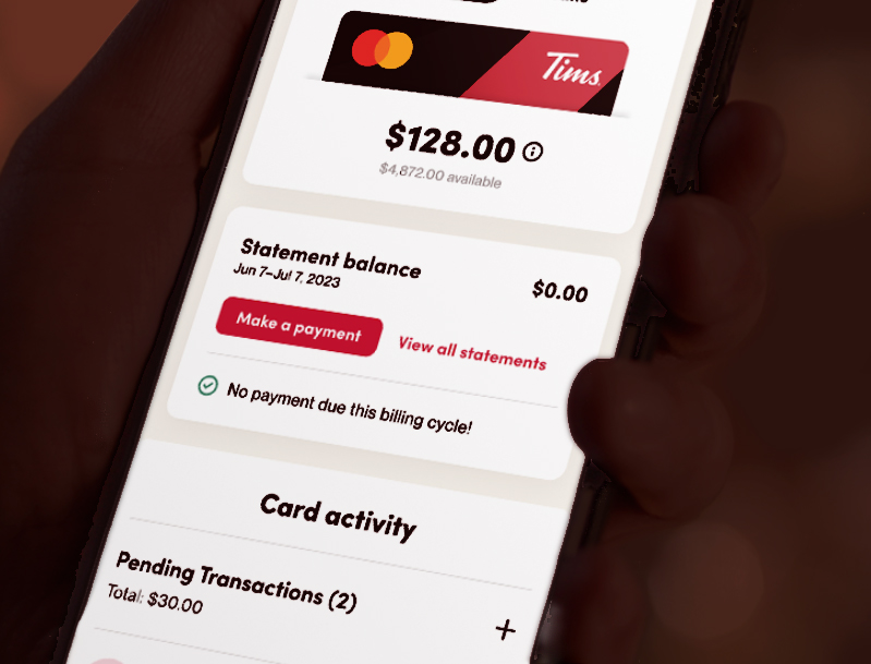 tim horton's mobile app